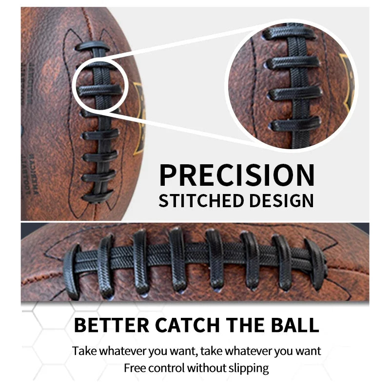 Size official ball American Football RugbyBall Resistance Footbll Training PracticeTeam Sports Rugby Football Customize