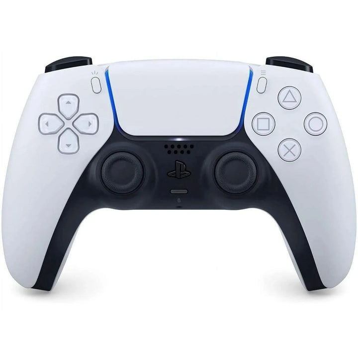 PlayStation5 Digital Edition DualSense controller with adaptive triggers and haptic feedback.
