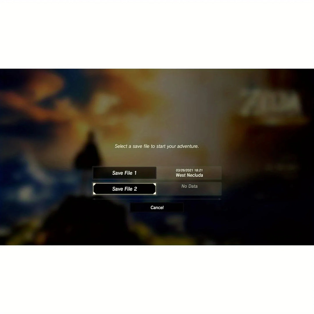 Nintendo Switch 2 - The Legend of Zelda: Breath of the Wild-Hong Kong Version