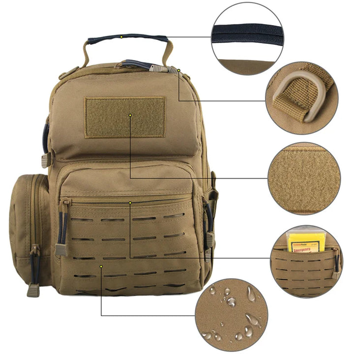 Outdoor Tactical Bag Military Shoulder Bag Sport Backpack Tactical Satchel for Every Day Carry Hunting Camping Waist Bag