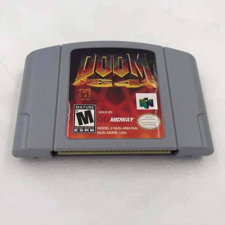 N64 American Version Game Cartridges, Worms, Harvest Moon 2, Clay Warriors, Various Game Cards, Choose Your Favorite Game