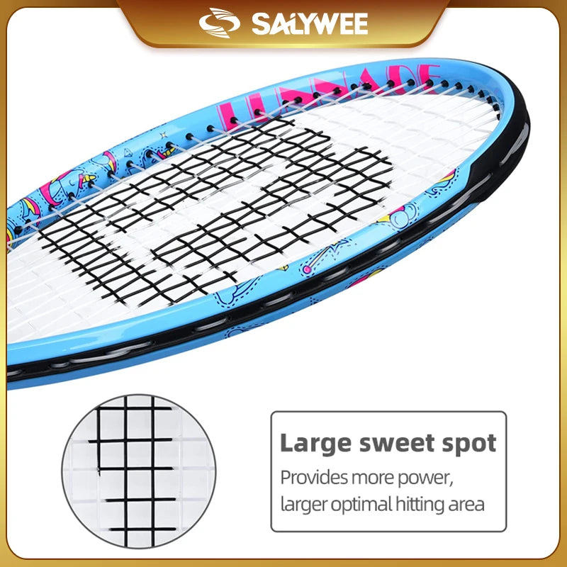 SAYWEE Tennis Racket Pro Staff Professional Training Full Carbon With String DJS