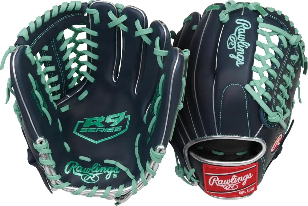 Pro-Level R9 Series Baseball Glove for Youth & Adults - Premium Leather, Quick Break-In