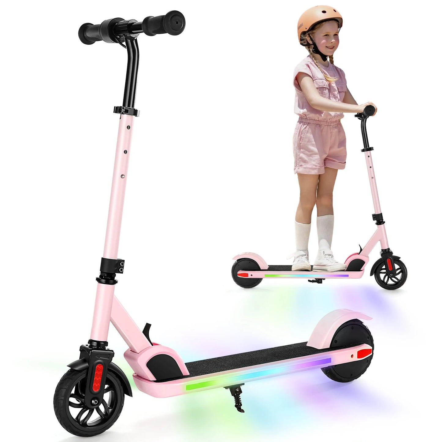 Kids 150W Electric Scooter Ages 6 To 12 With LED Display