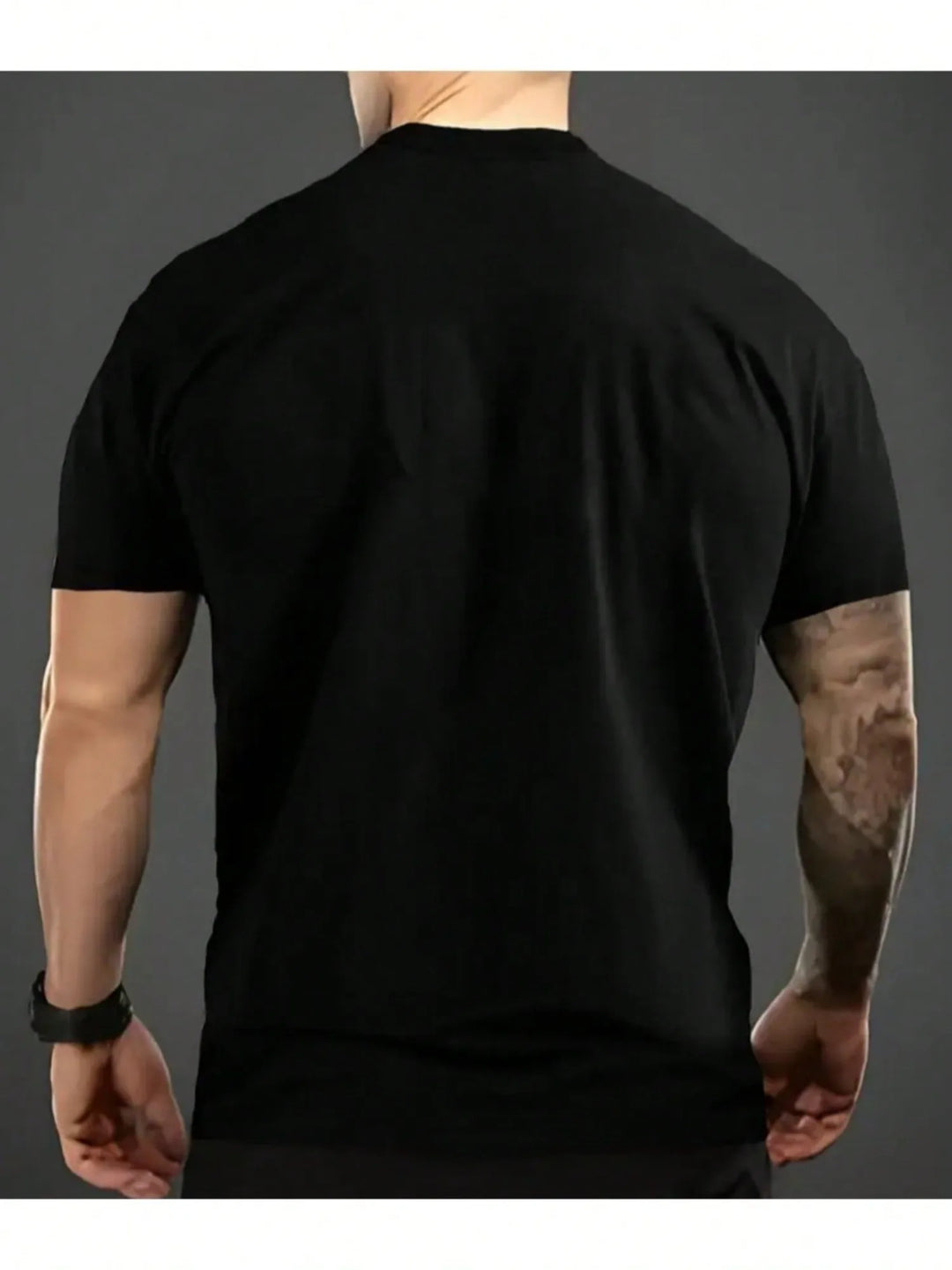 Men's Chicago Football Team Graphic T Shirt Navy Blue Casual Crew Neck Short Sleeve Cotton Top