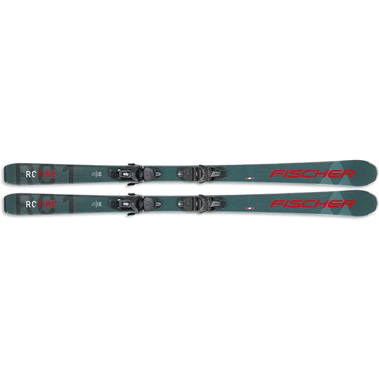 Unisex RC Fire Lightweight EasytoHandle Alpine All Mountain Piste Snow Skis with Bindings