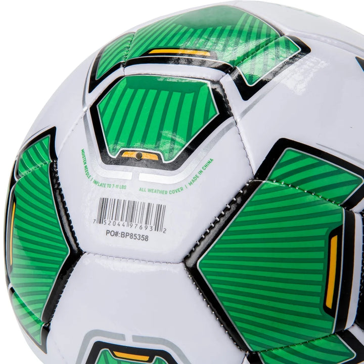Renegade Size 3 Soccer Ball Durable PVC Synthetic Leather Air-Lock Bladder Youth Practice Recreational Sports Gear Training
