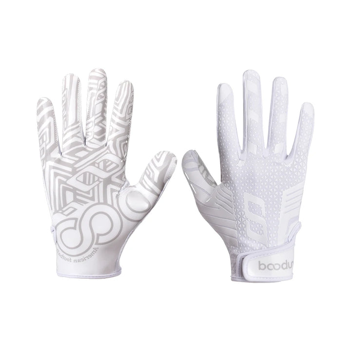 Rugby gloves, breathable and high elasticity Velcro, adjustable wrist, baseball sports gloves