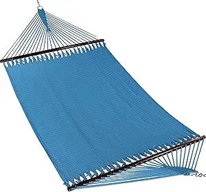 Jumbo Caribbean Hammock - 55 Inch - Soft-Spun Polyester - Mocha