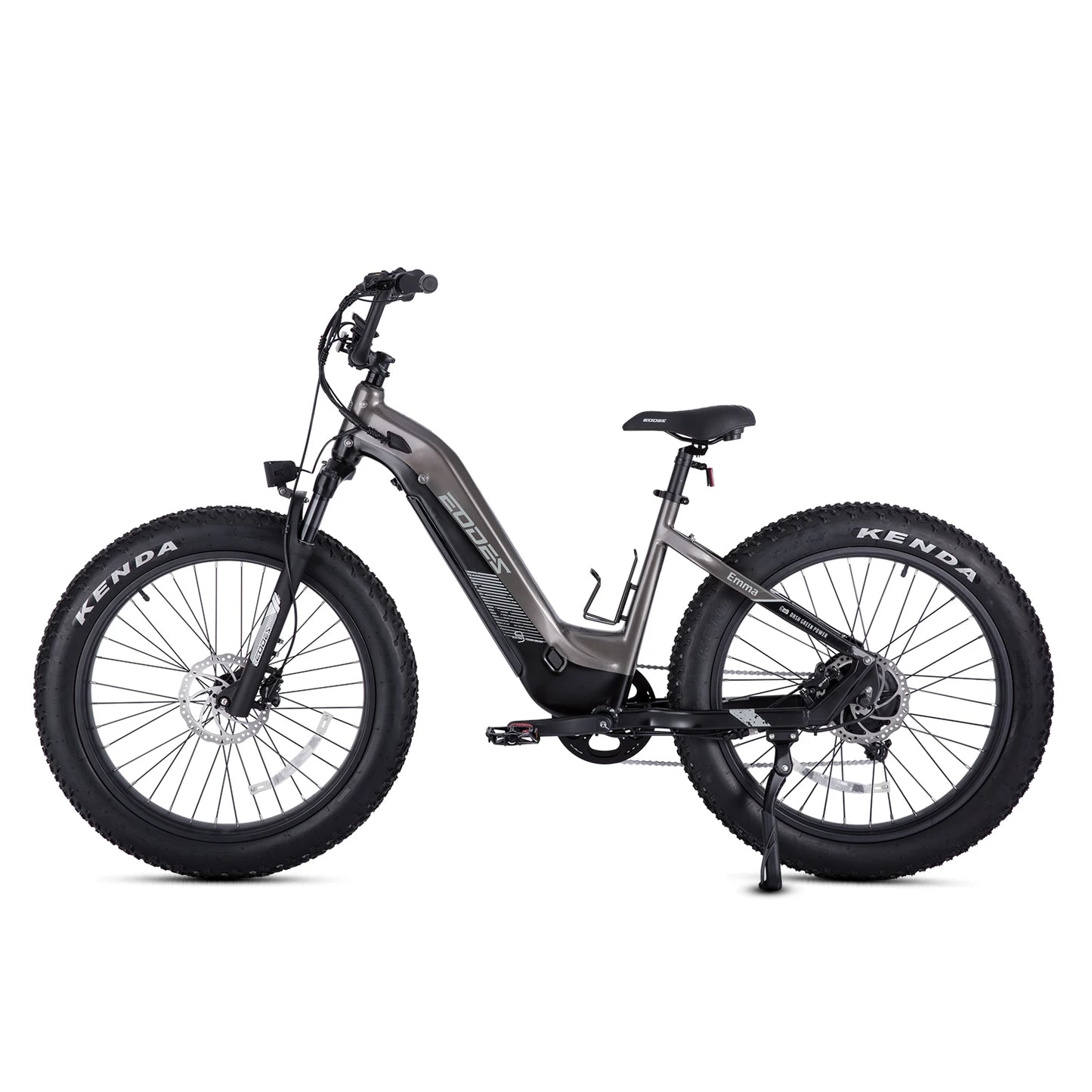 750W off-road electric bicycle 52V 17Ah 26 inch 4.0 fat tire with USB port and Bluetooth APP LCD screen 9-speed