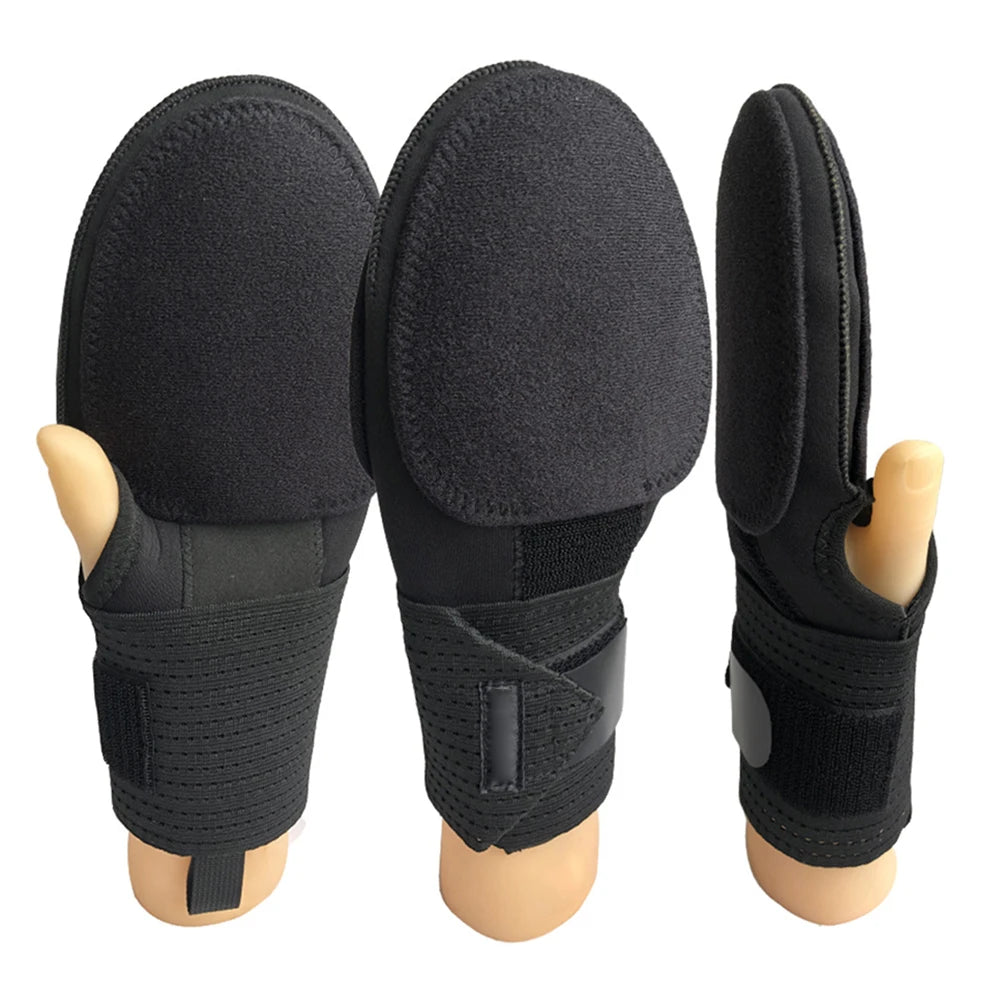 1Pc Baseball Sliding Gloves Breathable Baseball Mitt Wrist Support Hand Protection Right & Left Hand for Outdoor Sports