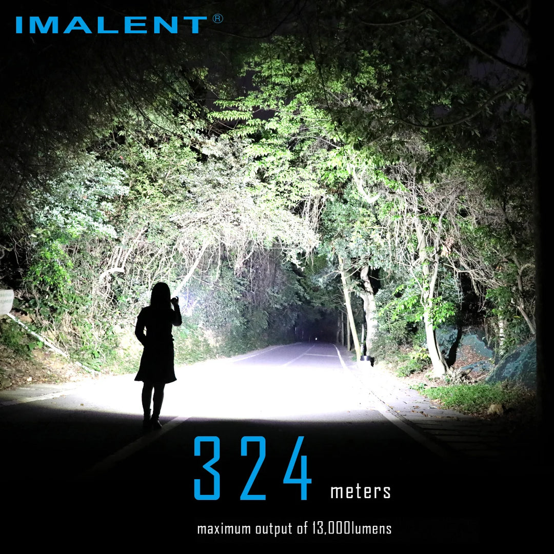 IMALENT MS03 EDC Powerful Flashlight 13000 Lumen Cree XHP70.2 LED Handlight Rechargeable Waterproof Torch for Camping Searching