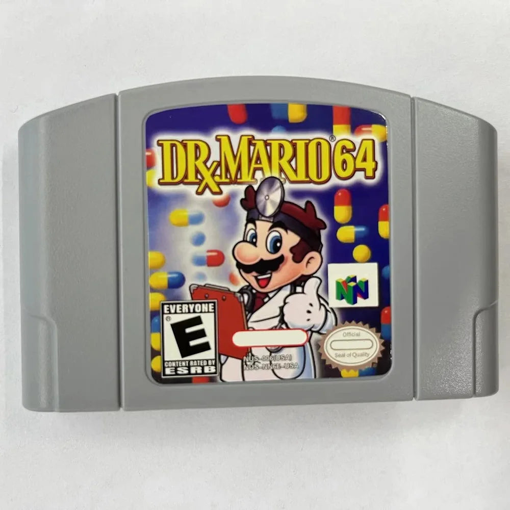 N64 American Version Game Cartridges, Worms, Harvest Moon 2, Clay Warriors, Various Game Cards, Choose Your Favorite Game