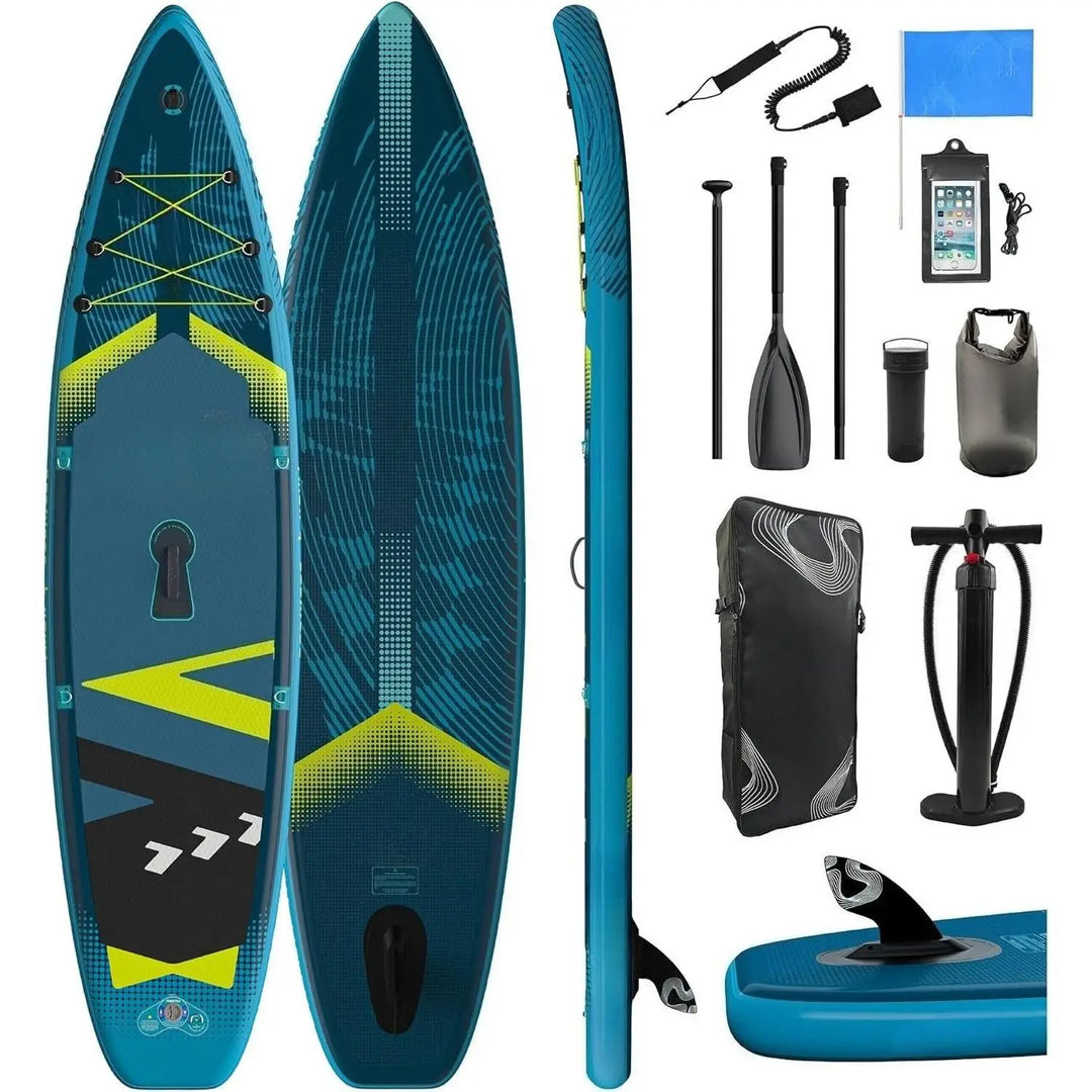 A_Lead 11‘ x 33" / 12’×35" Inflatable Stand Up Paddle Board - Premium SUP Board Kit - Ultra Stable Paddleboard for Adults &