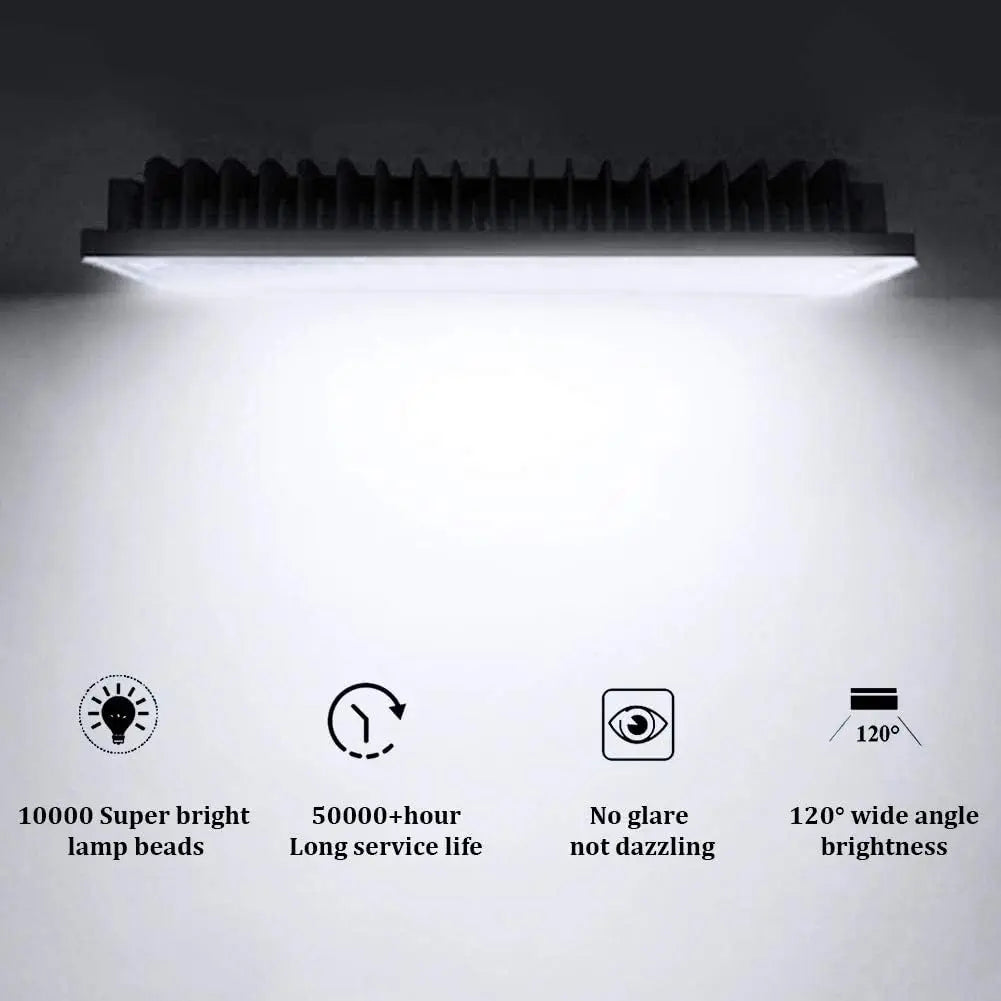 100W LED Flood Lights Outdoor Stadium Lights 100 Watt Outside Flood Lights 11000LM 6500K Exterior Flood Lights IP67 Waterproof