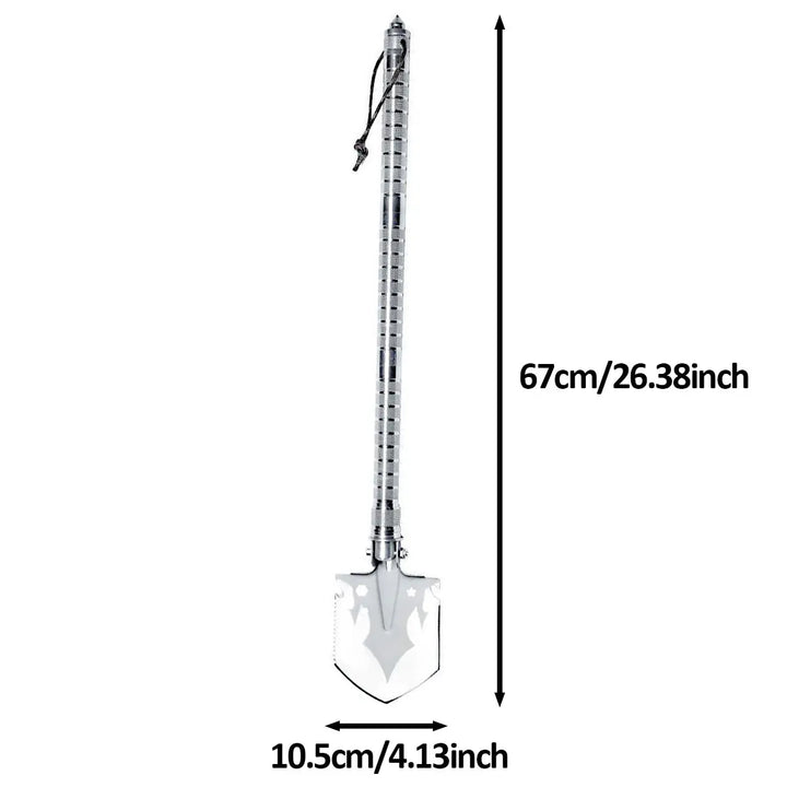 Multi Functional Detachable Foldable Military Electric Shovel Outdoor Survival Equipment Self-Defense Tools Camping Accessories