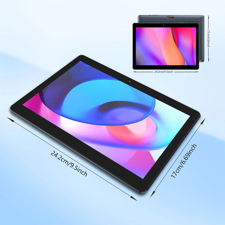 BAKEN 10.1-inch Android13 tablet, 4(2+2)GB+64GB, quad-core processor, dual cameras, wifi, Bluetooth, 2-in-1 tablet