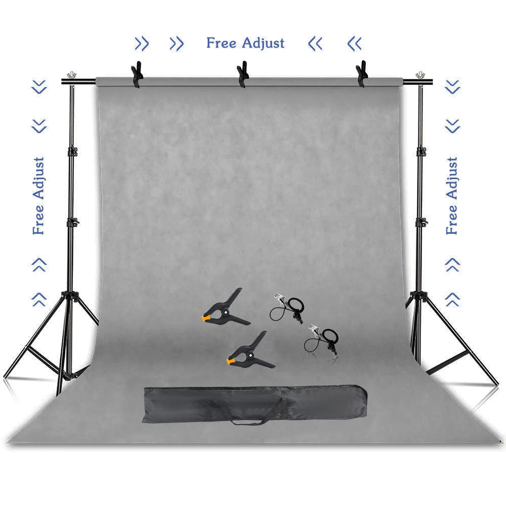 Background Stand Kit Support System Backdrops With Adjustable Stand for Photography Photo Studio Chromakey Green Screen Frame