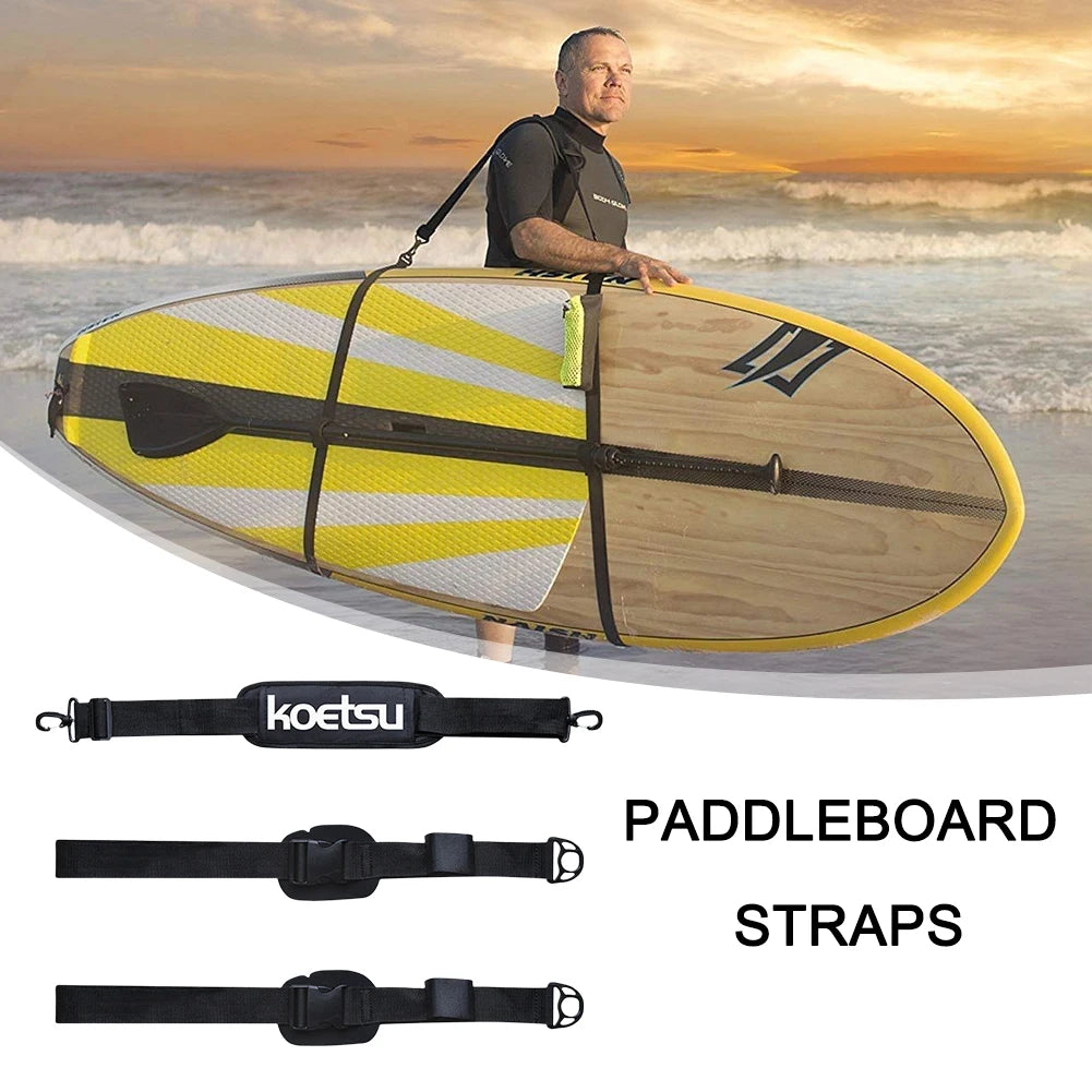 Surfboard Shoulder Belt Adjustable Surfboard Shoulder Carry Sling Stand Up Surf Paddle Board Carrier Accessories