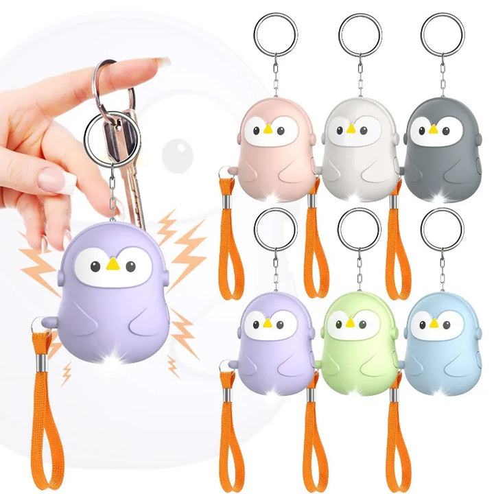 Personal Self Defense Alarm 130db Self Defense Siren Safety Alarm For Women Girl Personal Keychain Alarm With lighting