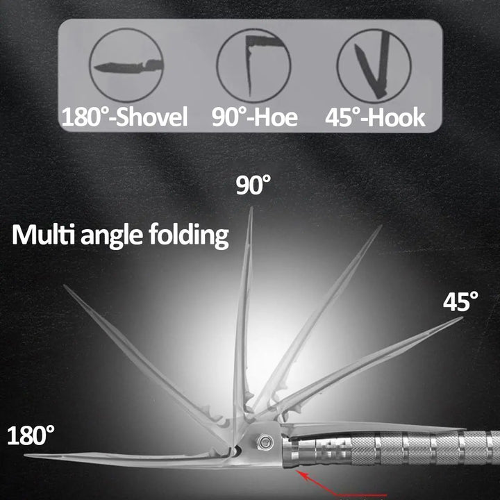 Multi Functional Detachable Foldable Military Electric Shovel Outdoor Survival Equipment Self-Defense Tools Camping Accessories