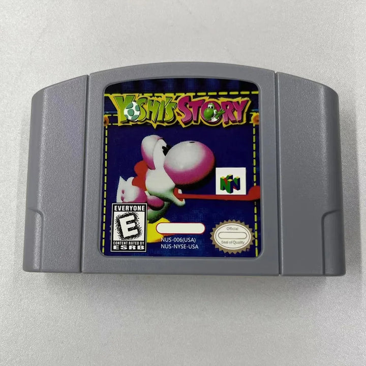 N64 American Version Game Cartridges, Worms, Harvest Moon 2, Clay Warriors, Various Game Cards, Choose Your Favorite Game