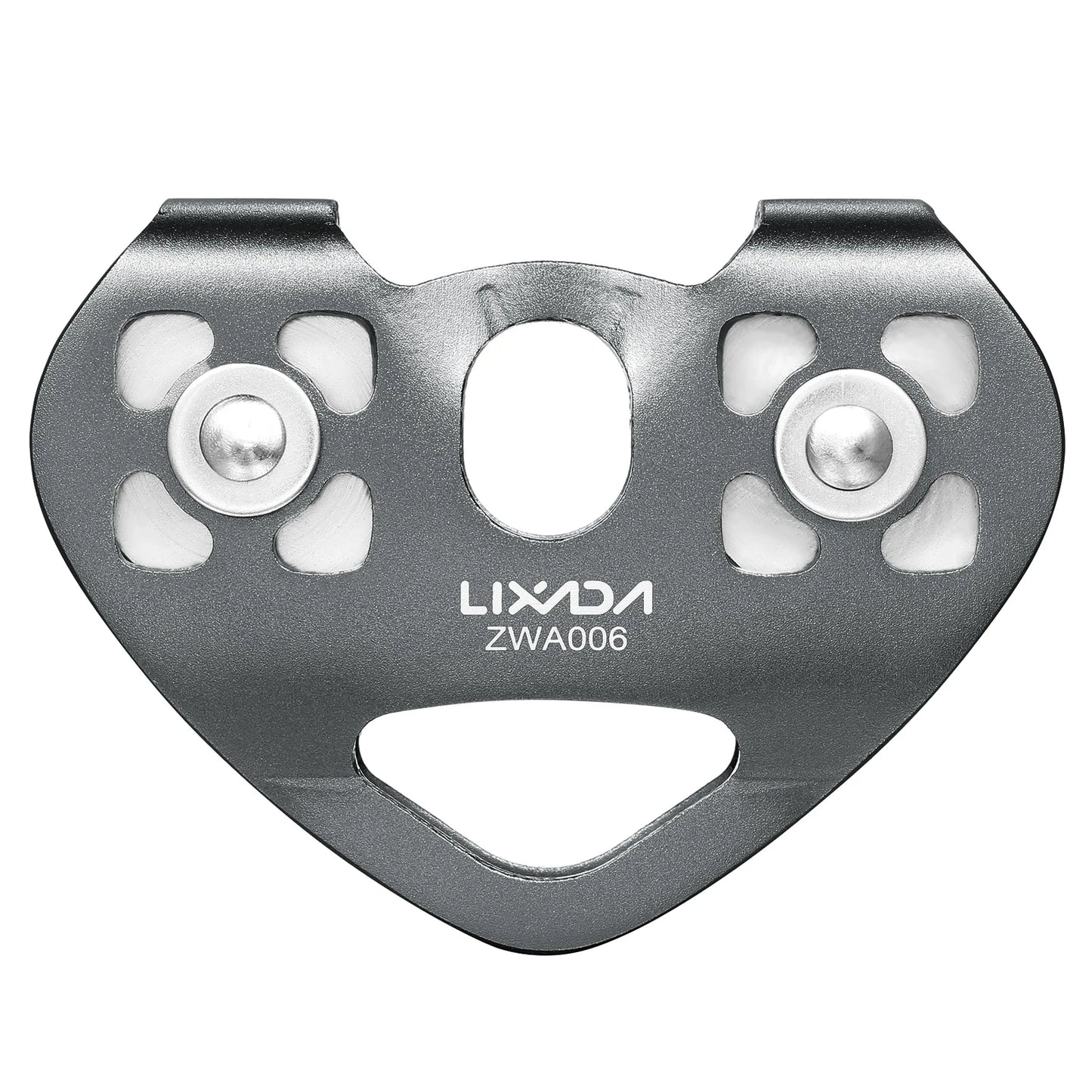 Cable Trolley Trolley Lixada 30kN Cable Trolley Pulley with Ball Bearing Climbing Caving Aloft Work  Zipline Cable Trolley