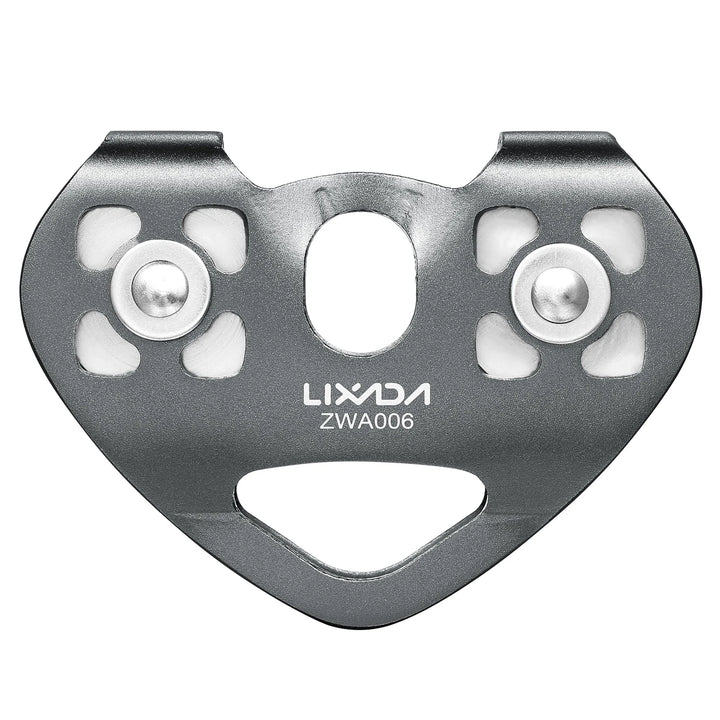 Cable Trolley Trolley Lixada 30kN Cable Trolley Pulley with Ball Bearing Climbing Caving Aloft Work  Zipline Cable Trolley