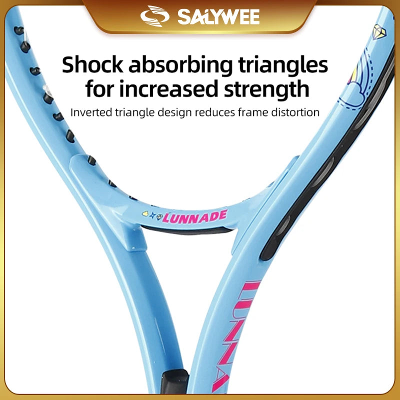 SAYWEE Tennis Racket Pro Staff Professional Training Full Carbon With String DJS