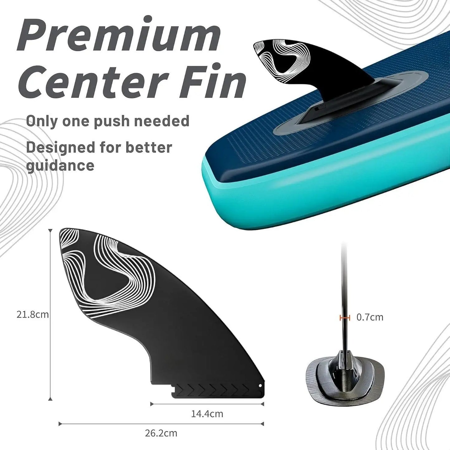 A_Lead 11‘ x 33" / 12’×35" Inflatable Stand Up Paddle Board - Premium SUP Board Kit - Ultra Stable Paddleboard for Adults &