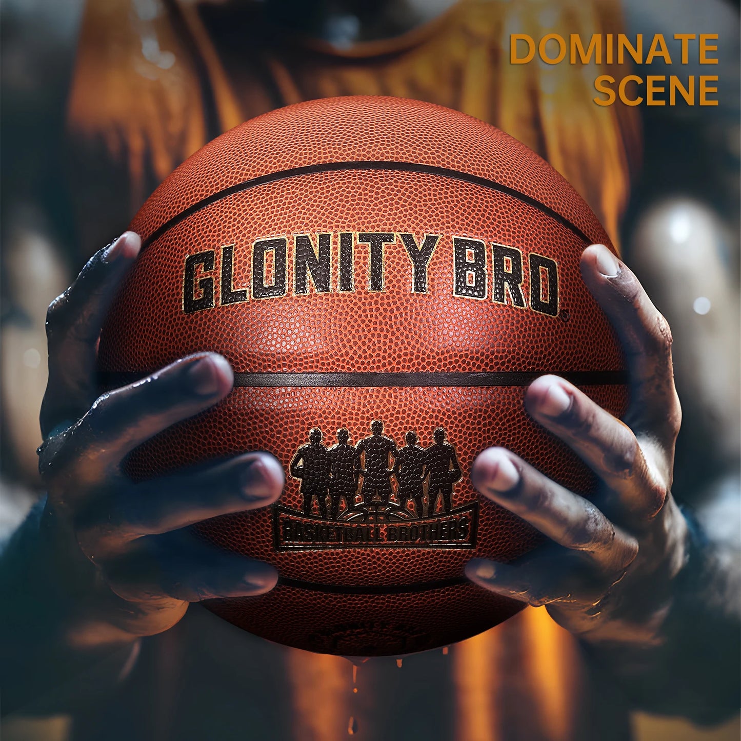 Size 5 6 7 Basketball Brown Gold PU Leather Outdoor Indoor Training Basketalls Women Youth Man Competition Team Standard Ball