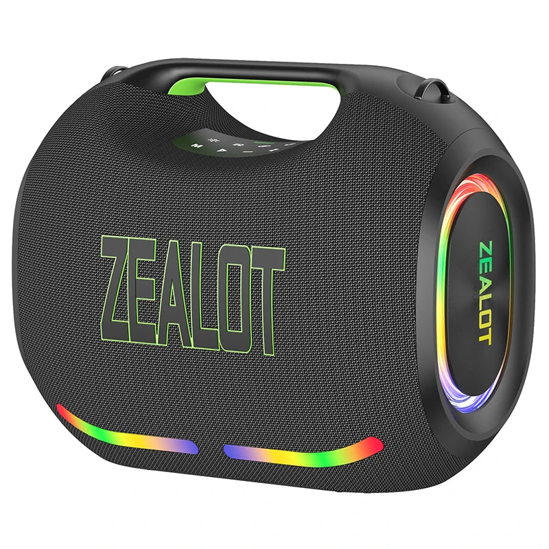 ZEALOT-ZE21 250W Big Power Wireless TWS Subwoofer Bluetooth Speaker High Volume Waterproof Portable Mobile Power HIFI Sound