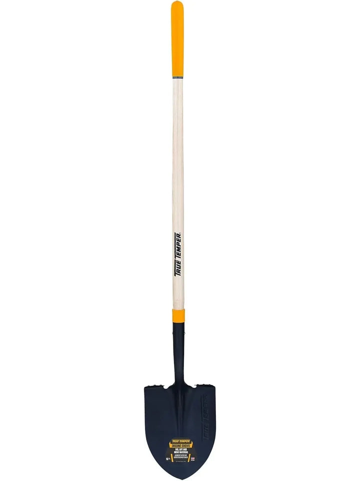 Forged Round Point Digging Shovel