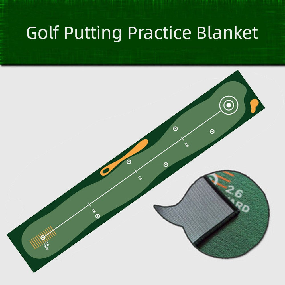 Golf Outdoor Putter Practice Device For Home Office Carpet