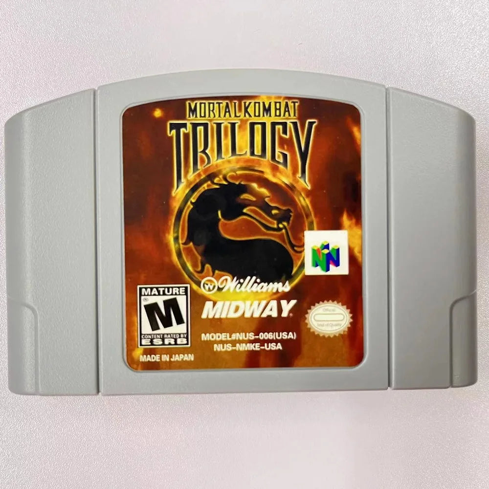 N64 American Version Game Cartridges, Worms, Harvest Moon 2, Clay Warriors, Various Game Cards, Choose Your Favorite Game