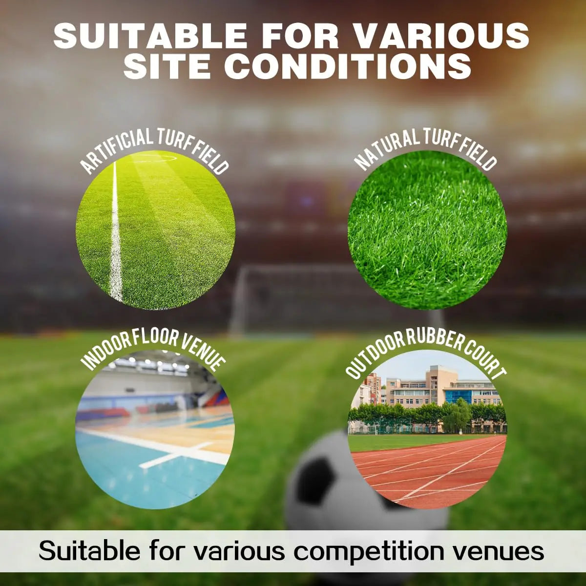 Soft PU Leather Soccer Ball Size 5 Indoor Outdoor Team Sports Training Practicing Game Match Soccer Ball Gift for Adult Youth