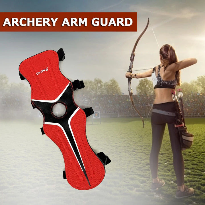 Adjustable Arm Guard Forearm Protector Sleeve Archery