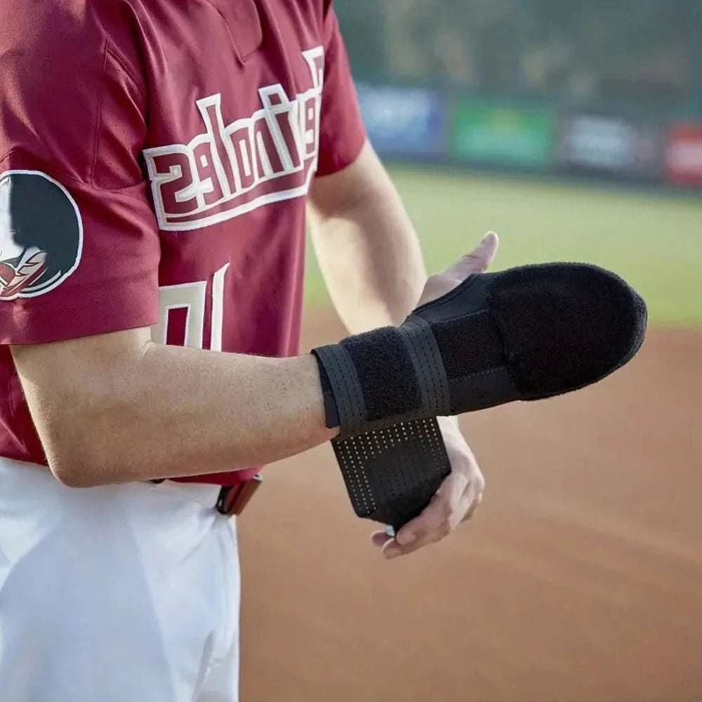 Baseball Sliding Mitt Guard for Base Running, Ergonomic Design, Protect Fingers, 1Pc