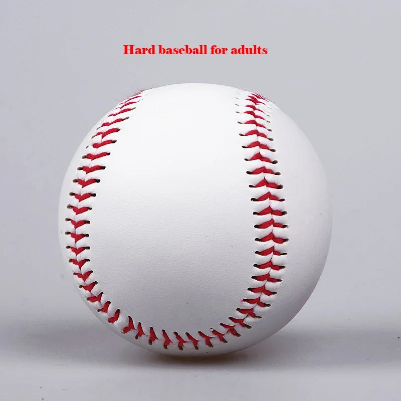 1/3pcs Handmade Baseball Nine Inch Game Training PVC Baseball Rubber Inner Soft Baseball Solid Foam Bouncy Ball Group Athletics