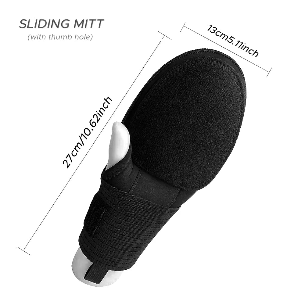 Baseball Sliding Mitt Guard for Base Running, Ergonomic Design, Protect Fingers, 1Pc