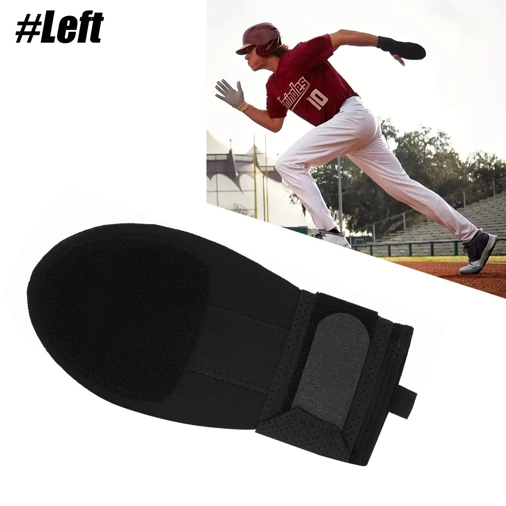 Baseball Sliding Mitt Guard for Base Running, Ergonomic Design, Protect Fingers, 1Pc