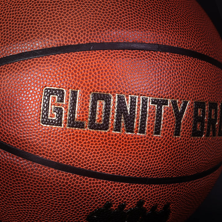 Size 5 6 7 Basketball Brown Gold PU Leather Outdoor Indoor Training Basketalls Women Youth Man Competition Team Standard Ball