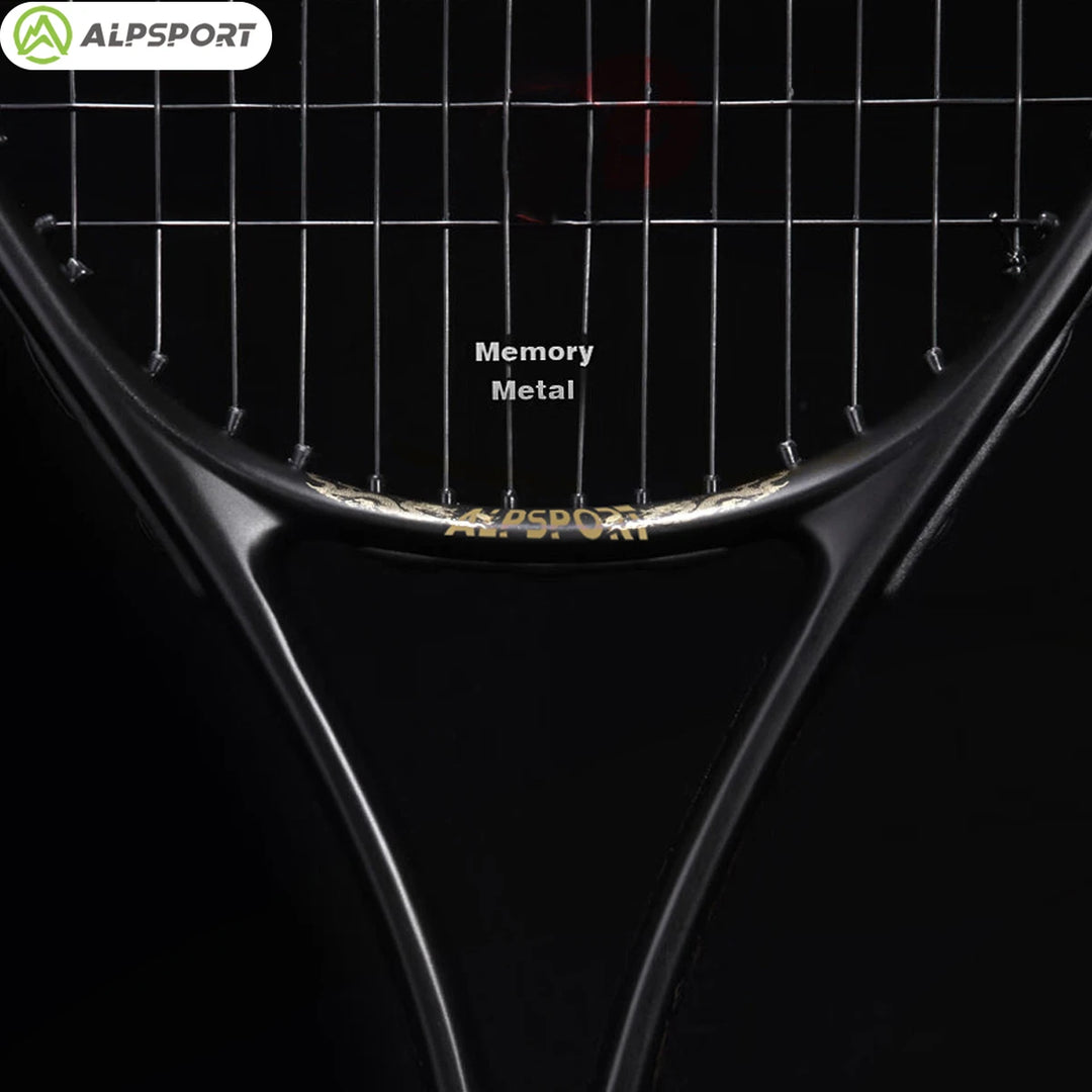 ALPSPORT JL 27-inch strong and durable 4 3/8-inch grip carbon fiber tennis racket suitable for students and teenagers