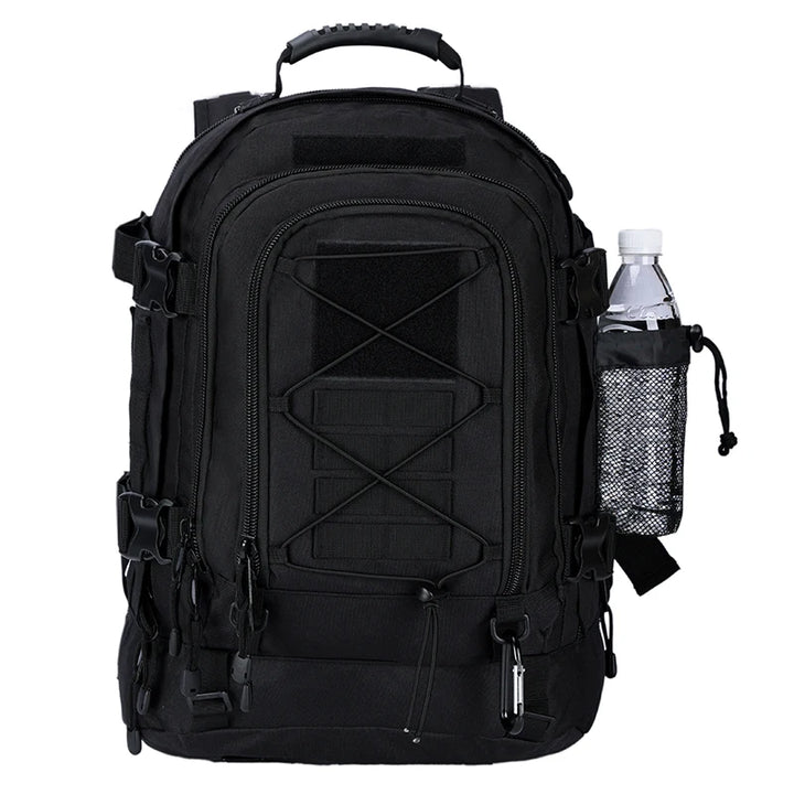 LQARMY 65L Outdoor Tactical Backpack Men's Outdoor Hiking Bag Large Capacity Military Army Bags Travelling Camping Rucksack