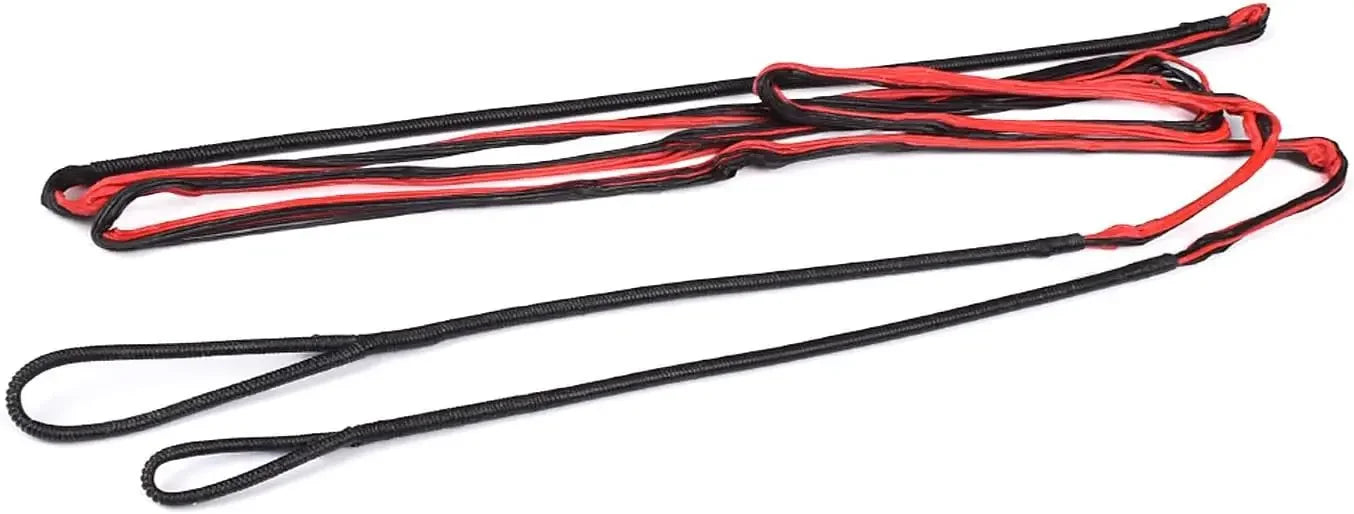 Recurve Bow String 56 62 AMO 12 14 16 Strands Brass Nocks