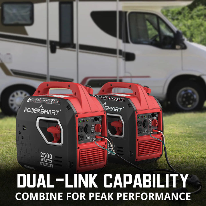 PowerSmart 2500-Watt Portable Inverter Generator with Quiet Technology