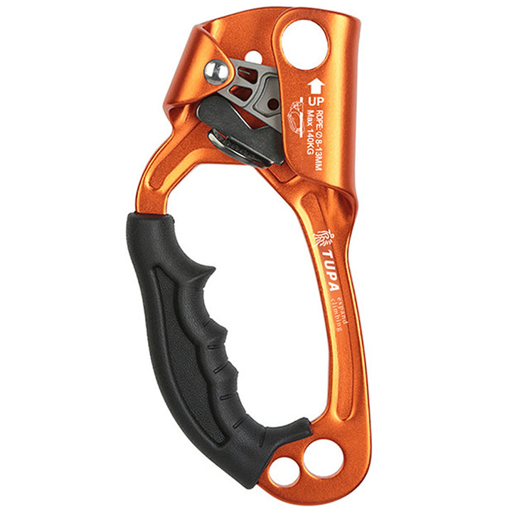 Hand Ascender Aluminum  Alloy Rock Climbing Equipment Handheld Ascender for Aloft Working Caving Hand Ascender Ascender Climbing