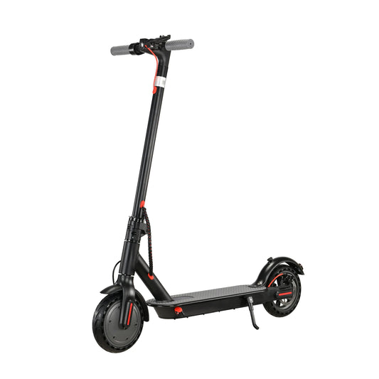 FREEBOY 350W Foldable Electric Scooter for Adults, 8.5'' Solid Tires, Dual Brake System, Lightweight APP Support E-scooter