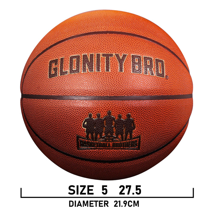 Size 5 6 7 Basketball Brown Gold PU Leather Outdoor Indoor Training Basketalls Women Youth Man Competition Team Standard Ball
