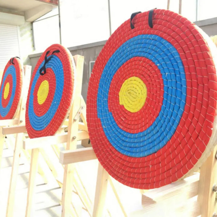 Outdoor Round Archery Bow Straw Target Practice Shooting